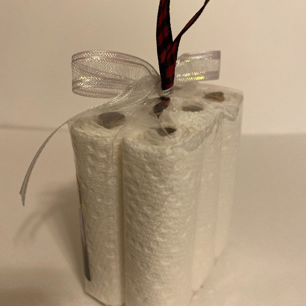 2020 Mini Homemade Ornament Paper Towels Brawny - Picture 4 of 4